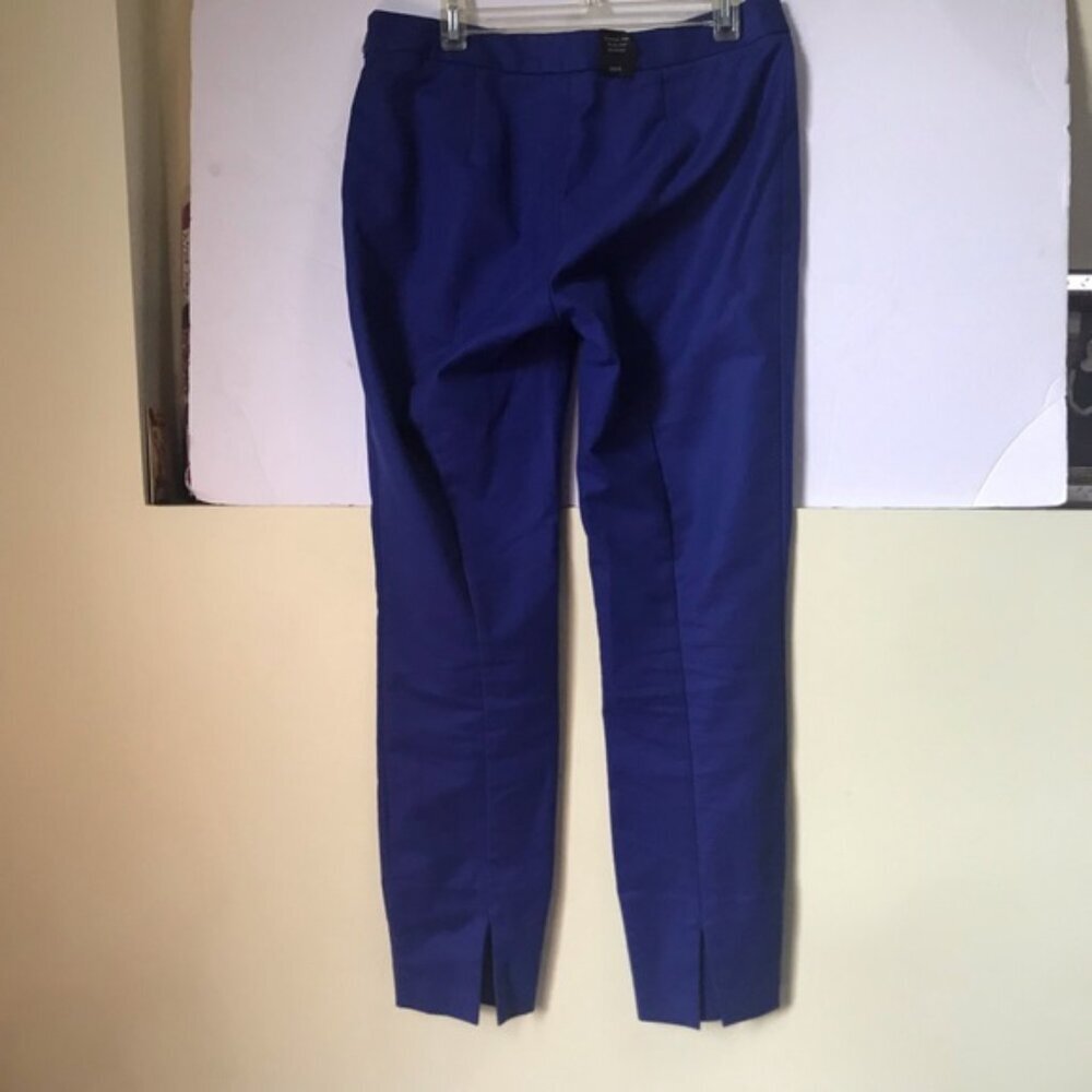 Aritzia Babaton Cecil Cotton Straight Slim Ankle Slits Side Zip Spandex Preppy - Picture 4 of 15